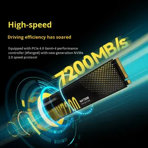 Nieuwe Bi-win 500GB 1TB 2TB 4TB interne laptop HDD M.2 NVMe NV7200 PCIe 4.0 Gen3 6-10GB/s lees-/schrijfsnelheid op voorraad - Product Image 4
