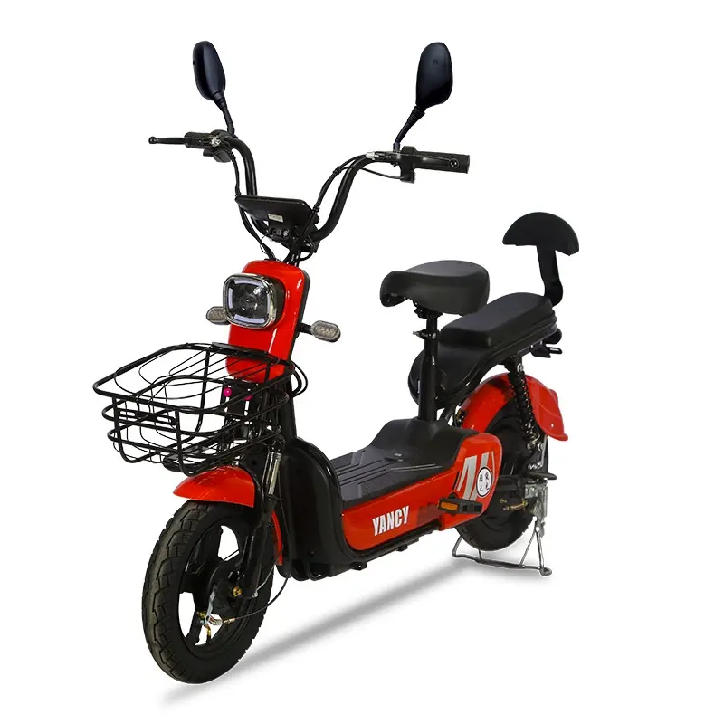 Fábrica OEM/ODM 48V 350W 2 ruedas e bicicleta eléctrica silenciosa e-bike City bike moto electrica motocicleta scooter