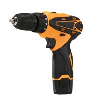 Perceuse-visseuse électrique 12V avec batterie au lithium pour usage domestique, ensemble d'outils électriques, perceuse à main et kit de tournevis