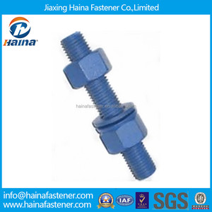 China PTFE recubierto de ASTM A193 B7/ A320-L7 perno <span class=keywords><strong>prisionero</strong></span> con 2h tuercas hexagonales - Product Image 6