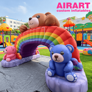 Arco Inflable Comercial de Alquiler con Diseño de Dama Española con <span class=keywords><strong>Puntos</strong></span> <span class=keywords><strong>Rojos</strong></span>, Arco Inflable con Personaje Impreso Digitalmente - Product Image 5