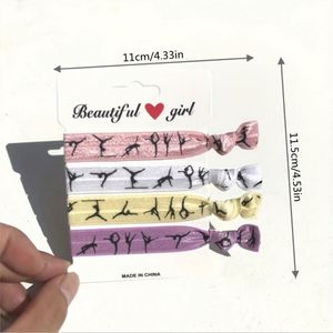 Bandas Elásticas para el Cabello de Alta Calidad, Scrunchies, Coleteros, Lazos para el Cabello, Lazos para Yoga, Pulseras para Niñas, Mujeres y Damas - Product Image 6