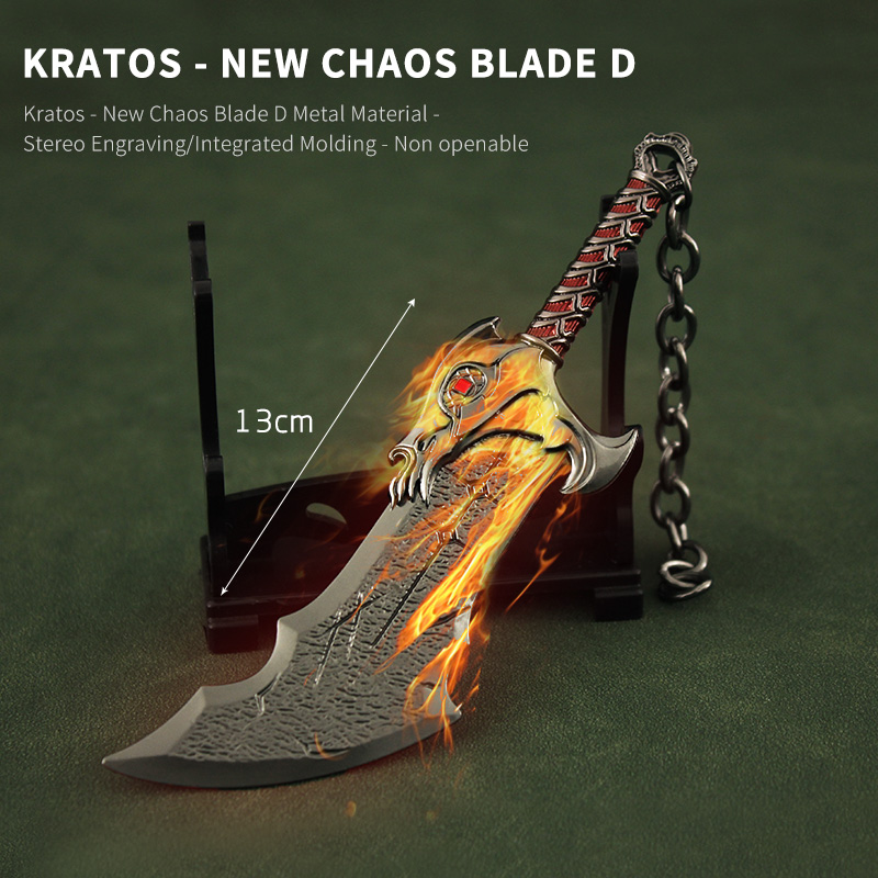 ブレードカオス金属剣キーチェーンKratos Leviathan Axe