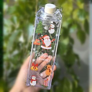 แก้วน้ำพลาสติก PS ทรงสี่เหลี่ยม ขนาด 17 ออนซ์ หลายสี ใช้ซ้ำได้ สำหรับนม น้ำผลไม้ น้ำเปล่า กิจกรรมกลางแจ้ง กีฬา และการเดินทาง - Product Image 4