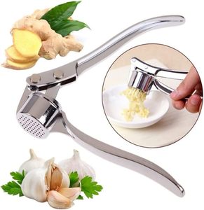 Presse-ail manuel en alliage de zinc de haute qualité, durable et écologique, outil pour fruits et légumes pour la cuisine - Product Image 3