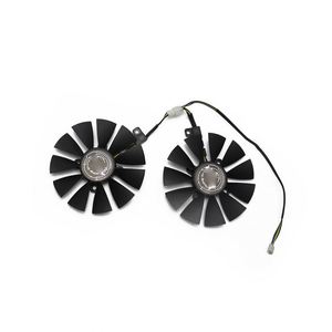 พัดลมระบายความร้อน 88 มม. FDC10U12S9-C RX580 RX570 RX470 4Pin สำหรับการ์ดจอ AREZ ASUS <span class=keywords><strong>Radeon</strong></span> RX <span class=keywords><strong>470</strong></span> 570 580 EXPEDITION OC - Product Image 2
