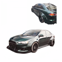 Pour mitsubishi Lancer Ex Kit carrosserie large garde-boue pare-chocs avant diffuseur latéral capot de becquet arrière