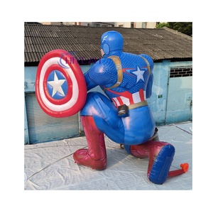 Publicité gonflable de personnage de dessin animé de <span class=keywords><strong>Superman</strong></span> gonflable géant de prix de fabrication - Product Image 2