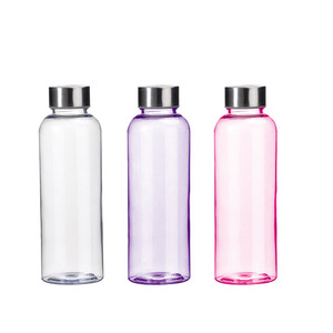 Cup với dây đeo nhựa thể thao di động Tritan không gian cup sinh viên ngoài trời tập thể dục chai nước với nắp thép - Product Image 4