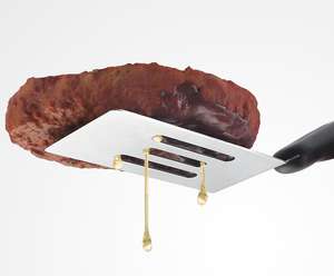 Spatule à steak en acier inoxydable, spatule à frire en fer, spatule à pizza, outil à crêpes, coupe-barbecue d'extérieur - Product Image 6