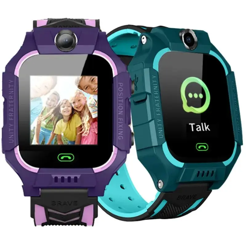 Q19 orologio intelligente per bambini Anti-smarrimento chiamata GSM LBS posizione 2G Touch Screen GPS Smart Watch per bambini Smartwatch Q19