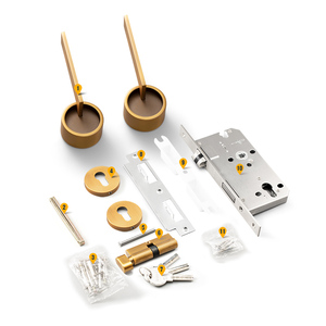 Nuovo stile moderno in lega di zinco infilare la serratura a leva per porte e finestre interne camera da letto <span class=keywords><strong>porta</strong></span> e <span class=keywords><strong>finestra</strong></span> manici per maniglie - Product Image 6