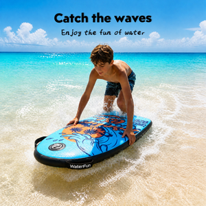 Tavola da Surf Gonfiabile per Adulti e Bambini, Sport Acquatici da Spiaggia, Galleggiante per Piscina, <span class=keywords><strong>Boogie</strong></span> Board per Esterni - Product Image 6
