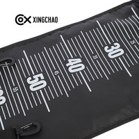 Tapis de mesure de poisson en PVC pliable et souple, diverses couleurs, avec logo personnalisé OEM, vente en gros d'usine