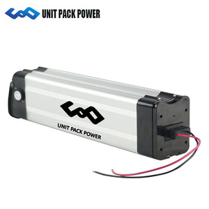 Batterie portable UPP 36V 13Ah pour vélo électrique, type « Silver Fish », cellules lithium 18650 avec chargeur pour kits moteur 250W/350W/500W - Product Image 3