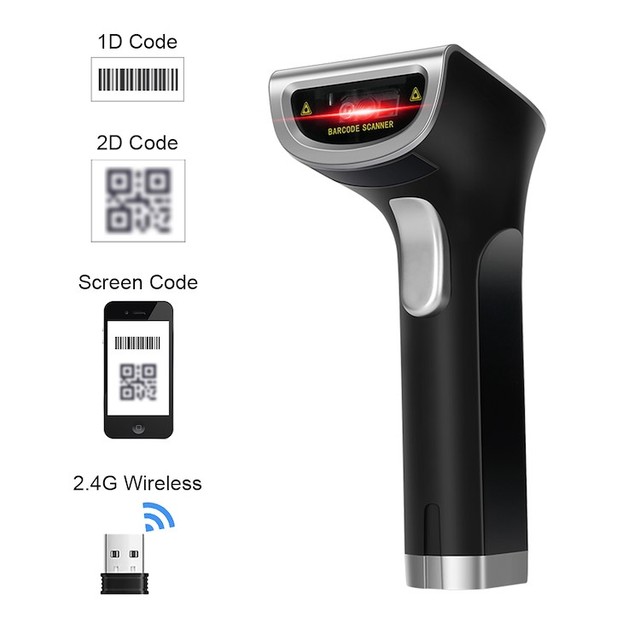 6700 High Quality Wired USB Omnidirectional CMOS Anti-Drop Fast Scanning Handheld Barcode Scanner Gun Warehouse Use Stock