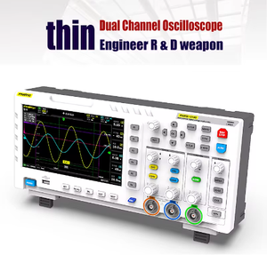 Osciloscopio Digital de doble canal, 100MHz, ancho de banda, 1GS/s, generador de señal de muestreo, dos en uno, <span class=keywords><strong>FNIRSI</strong></span> <span class=keywords><strong>1014D</strong></span> - Product Image 4