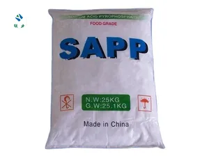 Polvo de pirofosfato de sodio ácido de grado industrial alimentario de alta calidad SAPP