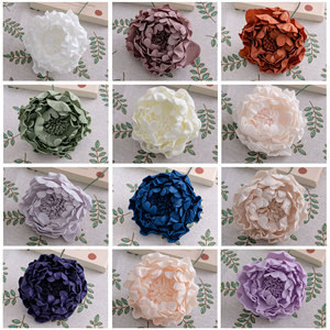 Fleur artificielle Shanyue Pivoine, branche unique en plastique, pour décoration de mariage, bouquet, style INS, décoration intérieure - Product Image 3