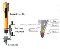 MES Interface Four Axis Automatic Screw Locking Machine/electric Screwdriver Set/PCB Assembly Line Automatic Fastening Robot