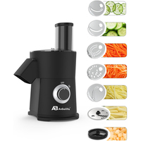 Anbolife 7-in-1 Elektrische Salade Maker, Snijder, Hakker, Frietjes Snijder, Keukenmachine, Groothandel OEM