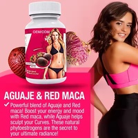 Capsules noires rouges de racine de maca de supplément de racine de maca de supplément nutritionnel de fines herbes