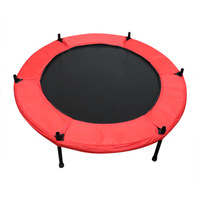 Trampolín Elástico SHENGDE con Red de Protección para Niños, Unisex, para Exteriores, Parque de Fitness, Equipo de Ejercicio, Gimnasio, 6 pies, 8 pies, Uso Comercial