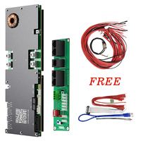 BMS intelligent actif JK Parallel JiKong 7-16S 100A-200A, batterie 1A-2A, écran LCD, onduleur, carte de charge de batterie, assemblage de circuits imprimés