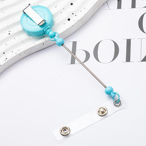 بطاقة هوية متعددة الوظائف لطيف ديي سحب التبويب مع معكرون الملونة حبات شفافة - Product Image 6