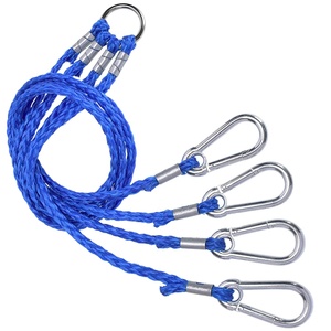 Fishing Accessories Fish Cage Four Legs Fishing Tool Heavy Duty Mental <strong>Crab</strong> Trap Web Sling Bridle Assembly <strong>Crab</strong> <strong>Hook</strong> - Product Image 5