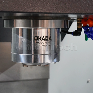 مركز تشغيل <span class=keywords><strong>CNC</strong></span> رباعي المحاور Vmc1370 مع مغزل OKADA BT40 BT50 وقضبان خطية تايوانية من HWIN - Product Image 6