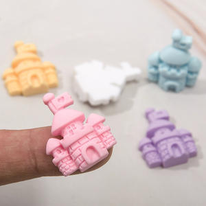 Hot Castle Macaron DIY accesorios teléfono caso resina artesanía resina para Decoración - Product Image 4