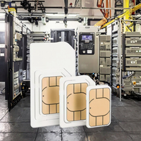 Tarjeta ESIM para Dispositivos de Rastreo GPS, Tarjeta SIM 4G LTE M2M Estable para Soluciones de Flotas de Vehículos