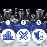 Usinage sur mesure non standard d'aluminium, alliage de cuivre, titane, acier inoxydable, polissage de surface, composants à guichet unique