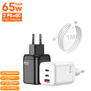 Sạc nhanh siêu tốc UK <span class=keywords><strong>EU</strong></span> US, cổng Type C, bộ sạc tường, hỗ trợ OEM, 65W, <span class=keywords><strong>USB</strong></span> chính hãng, dành cho <span class=keywords><strong>iPhone</strong></span> - Product Image 1