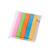 A-40 Clips de fermeture colorés pour sacs de chips et de pain, clips de scellage en plastique pour sacs de chips, clips de scellage multifonctionnels OPP 10g Ningbo