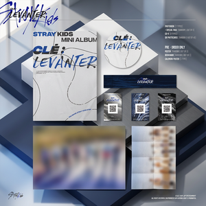 Stray Kids CLE LEVANTER 5ème mini-album édition standard, CD de musique Kpop officiel original scellé, import du groupe de Kpop coréen - Product Image 2