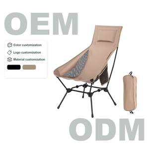 Sedia Pieghevole Ultra-Leggera Senza Attrezzi con Schienale Ergonomico Traspirante per il Tempo Libero - Product Image 1