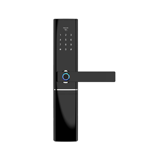 Nhà thông minh OEM Dấu Vân Tay Keyless Swipe Cửa Khóa Nhà Sản Xuất Thực Hiện Tại Trung Quốc - Product Image 1