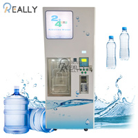 Distributeur automatique d'eau potable 24h/24, machine de purification d'eau pure commerciale extérieure