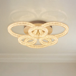 Factory Price Fashion Designed Metal Acrylic <strong>Ceiling</strong> <strong>Lamp</strong> High Transmittance LED 6500K Modern Living Room Bedroom AC IP33 - Product Image 3