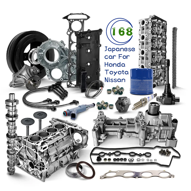 YLB Wholesale Auto Engine Parts Hot Sale Engine Assembly for Toyota Camry Nissan Hilux Honda Civic Accord Mazda