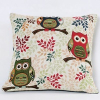 Vente en gros de housse de coussin Offre Spéciale Coussin sur les gens Design Housse de coussin Coussin motif personnalisé Coussin de dossier fleuri