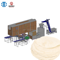Ligne de formage de pâte en acier inoxydable 304 robuste, machine à pâte à haut rendement pour la production industrielle de tortillas