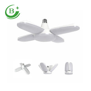 Hogar pasillo cocina Diseño único OVNI forma tres hojas lámpara <span class=keywords><strong>18W</strong></span> decoración del hogar bombillas - Product Image 6