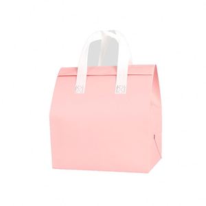 Custom Blank Disposable Eco-friendly Non Woven Aluminum Foil Take Away Cooler Packaging Bags for Food Thermo Insulated Delivery - Product Image 1