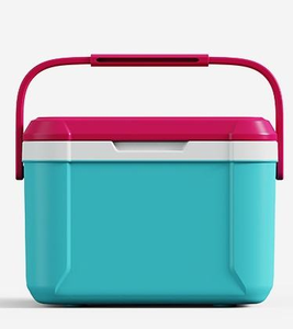 Contenitore Termico da 5 Litri, Mantiene il Freddo per 48 Ore, Materiali PE PP, per Campeggio all'Aperto, in Viola, Blu, Bianco con Maniglia per il Trasporto - Product Image 2