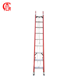 <span class=keywords><strong>Escalera</strong></span> de extensión de fibra de vidrio, pista deslizante de alta calidad, ligera, 24 pasos, 28 pies, 5m, 9 <span class=keywords><strong>m</strong></span> - Product Image 1