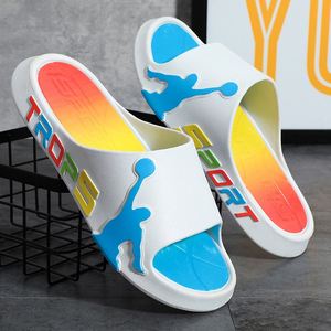 Chaussons d'hiver en PVC style basket-ball pour sports de rue, doux et épais, pour la maison, unisexe, avec logo personnalisé - Product Image 6