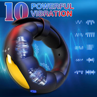App-gesteuerter Prostata-Vibrator mit Fernbedienung, IP67 Wasserdicht, 10 Frequenzen, USB-Aufladbar, Tragbar für Paare, Resonanz-Stimulation